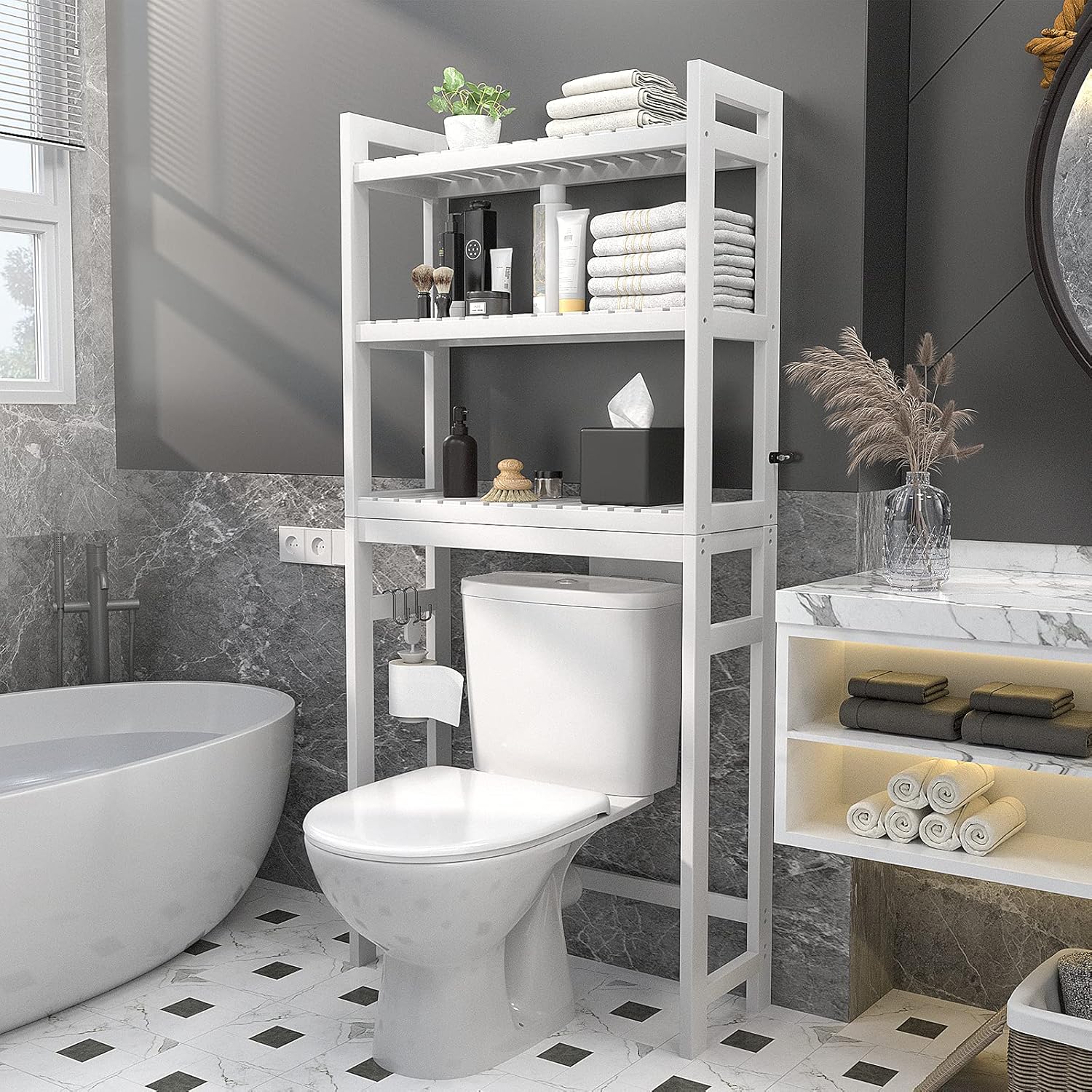 Over Toilet Storage Cabinet